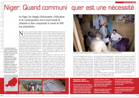  Magazine Réactions (MSF).