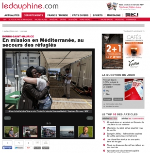  Le Dauphiné Web + Print, October 2015